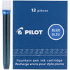 Pilot Namiki Ink Cartridge in Blue - Pack of 12 Fountain Pen Cartridges