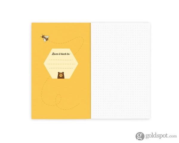 Retro 51 ’Buzz’ Honeybee Rescue Classic Notebook - Dotted Notebooks Journals