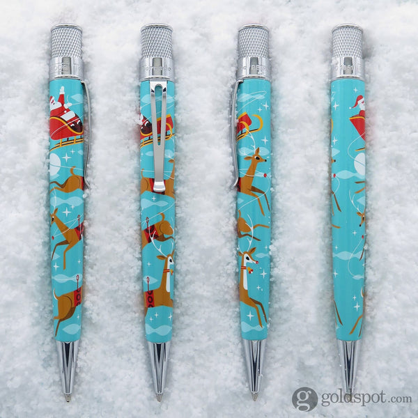 Retro 51 Tornado Popper Rollerball Pen Merry and Write - Limited Edition Rollerball Pen