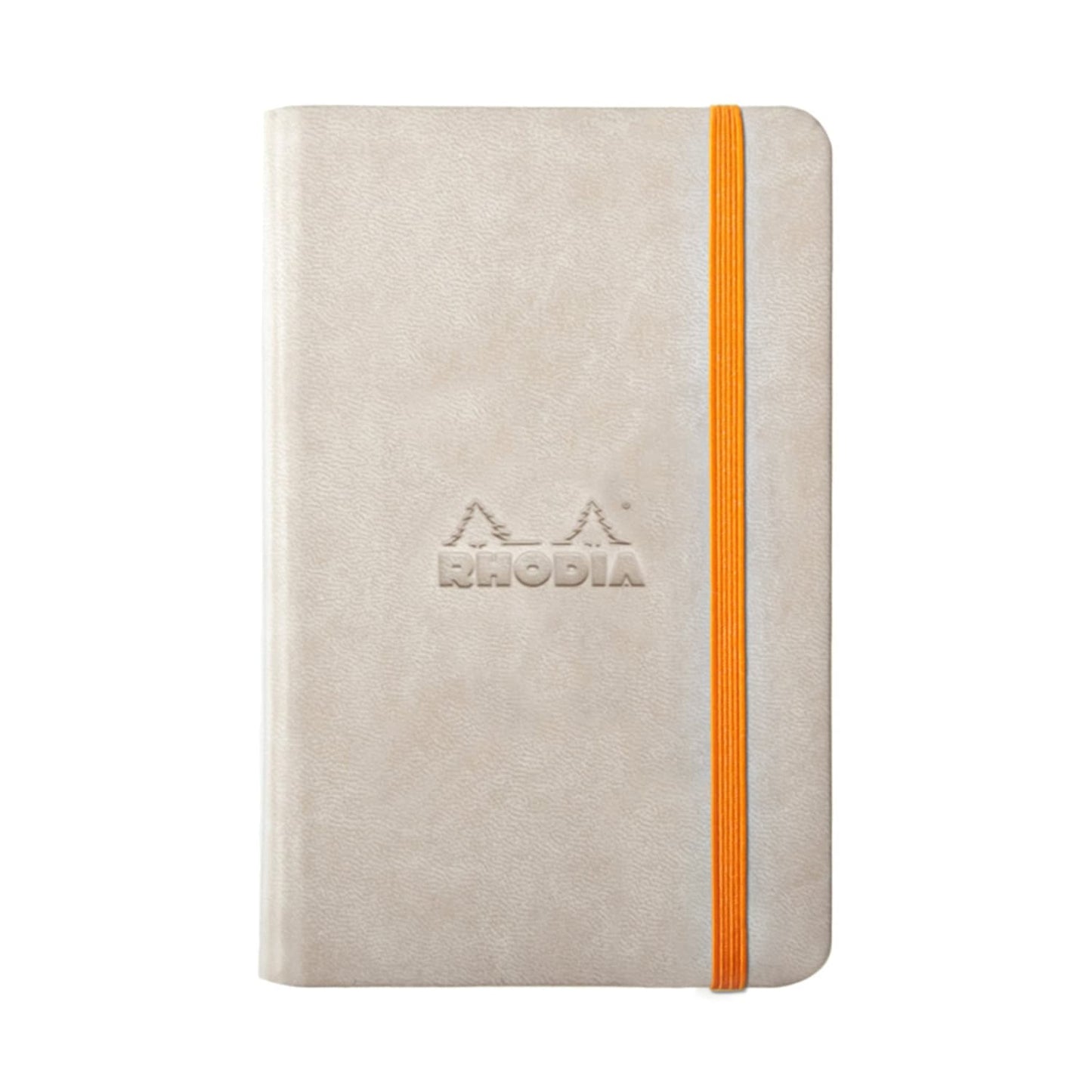 Rhodia 3.5 x 5.5 Rhodiarama Webbies Notebook in Beige Notebooks Journals