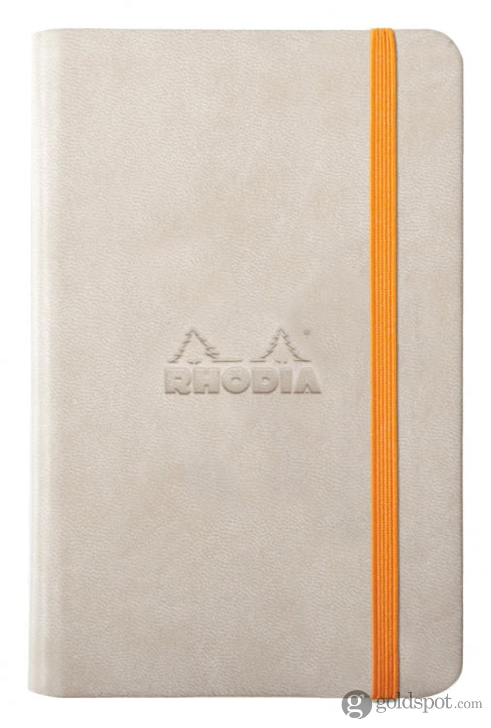 Rhodia 3.5 x 5.5 Rhodiarama Webbies Notebook in Beige Blank Notebooks Journals