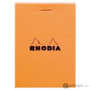 Rhodia No. 10 Staplebound 2 x 3 Notepad in Orange Lined Notebooks Journals
