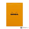 Rhodia No. 16 Staplebound 6 x 8.25 Notepad in Orange Graph Notebooks Journals