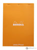 Rhodia No. 18 Staplebound 8.25 x 11.75 Notepad in Orange Dot Grid Notepads