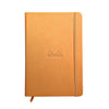 Rhodia 5.5 x 8.25 Rhodiarama Notebook in Orange Notebooks Journals