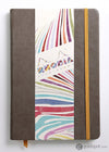 Rhodia 5.5 x 8.25 Rhodiarama Webbies Notebook in Chocolate Lined Notebooks Journals