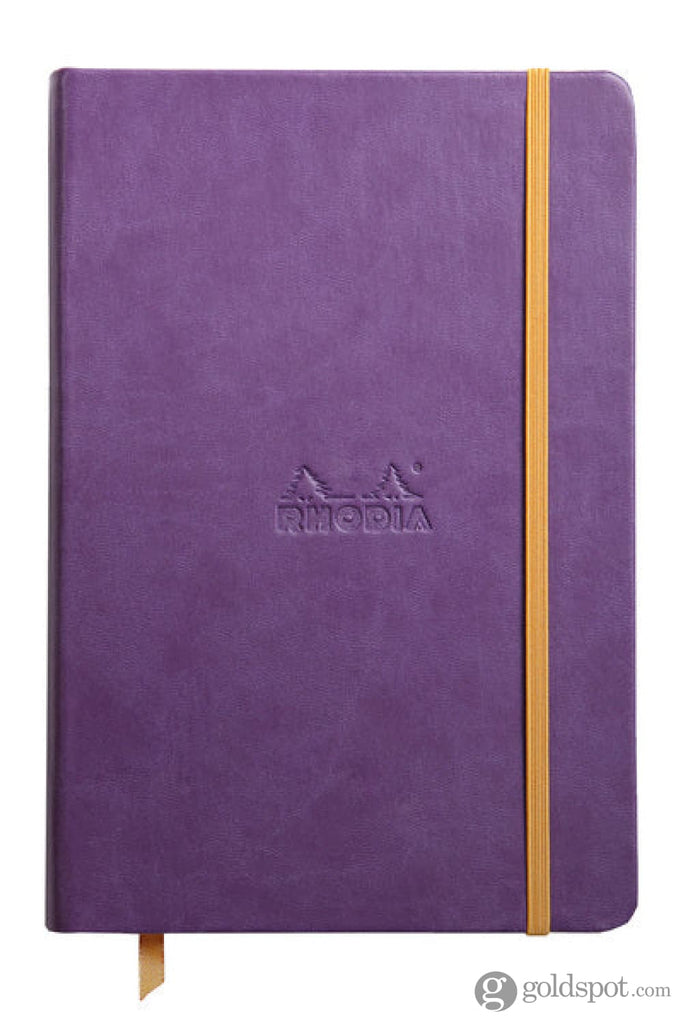Rhodia 5.5 x 8.25 Rhodiarama Webbies Notebook in Purple Lined Notebooks Journals