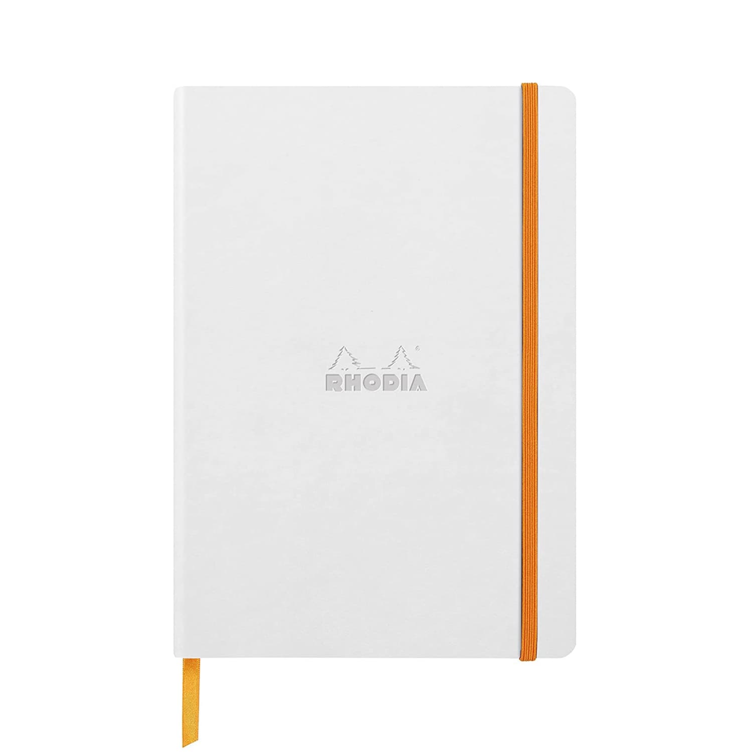 Rhodia Rhodiarama A5 Webnotebook Dot Paper Notebook in White - 5.5 x 8.25