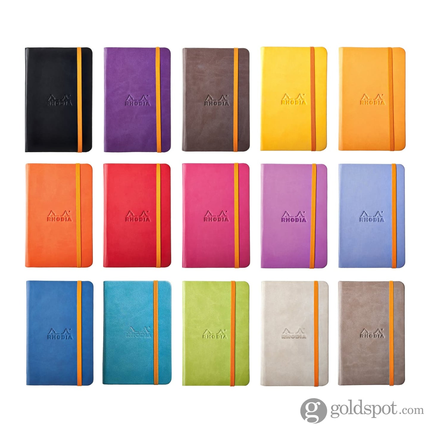 Rhodia 3.5 x 5.5 Rhodiarama Webbies Notebook in Purple Notebooks Journals