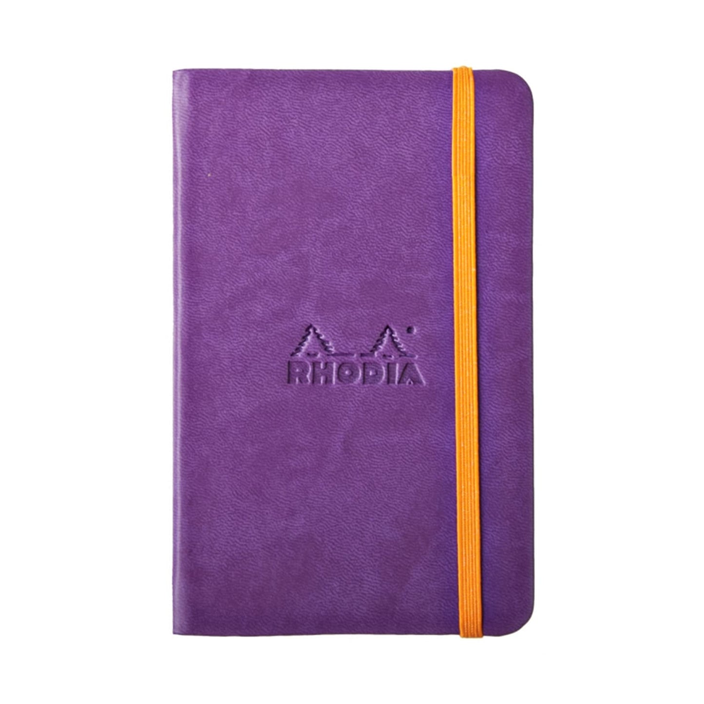 Rhodia 3.5 x 5.5 Rhodiarama Webbies Notebook in Purple Notebooks Journals
