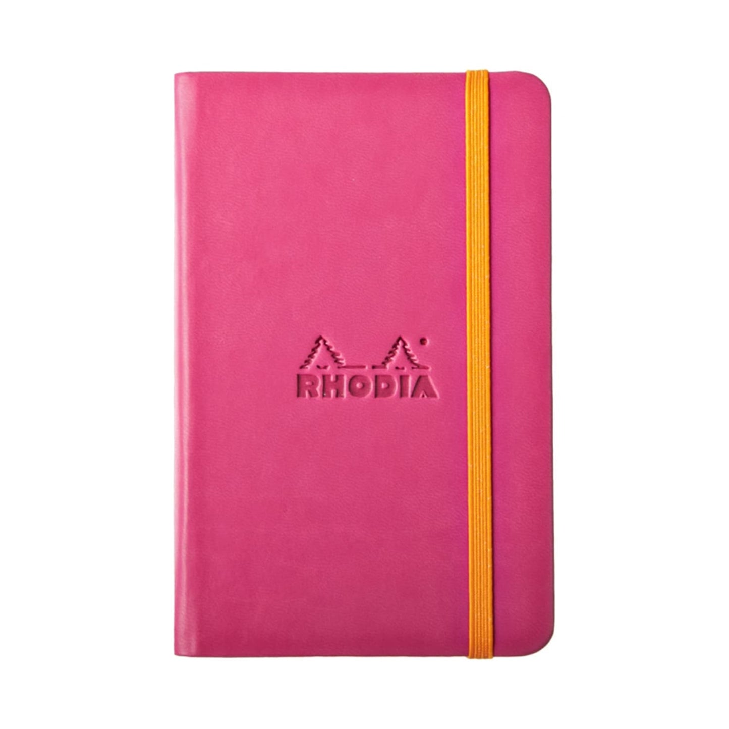 Rhodia 3.5 x 5.5 Rhodiarama Webbies Notebook in Raspberry Notebook