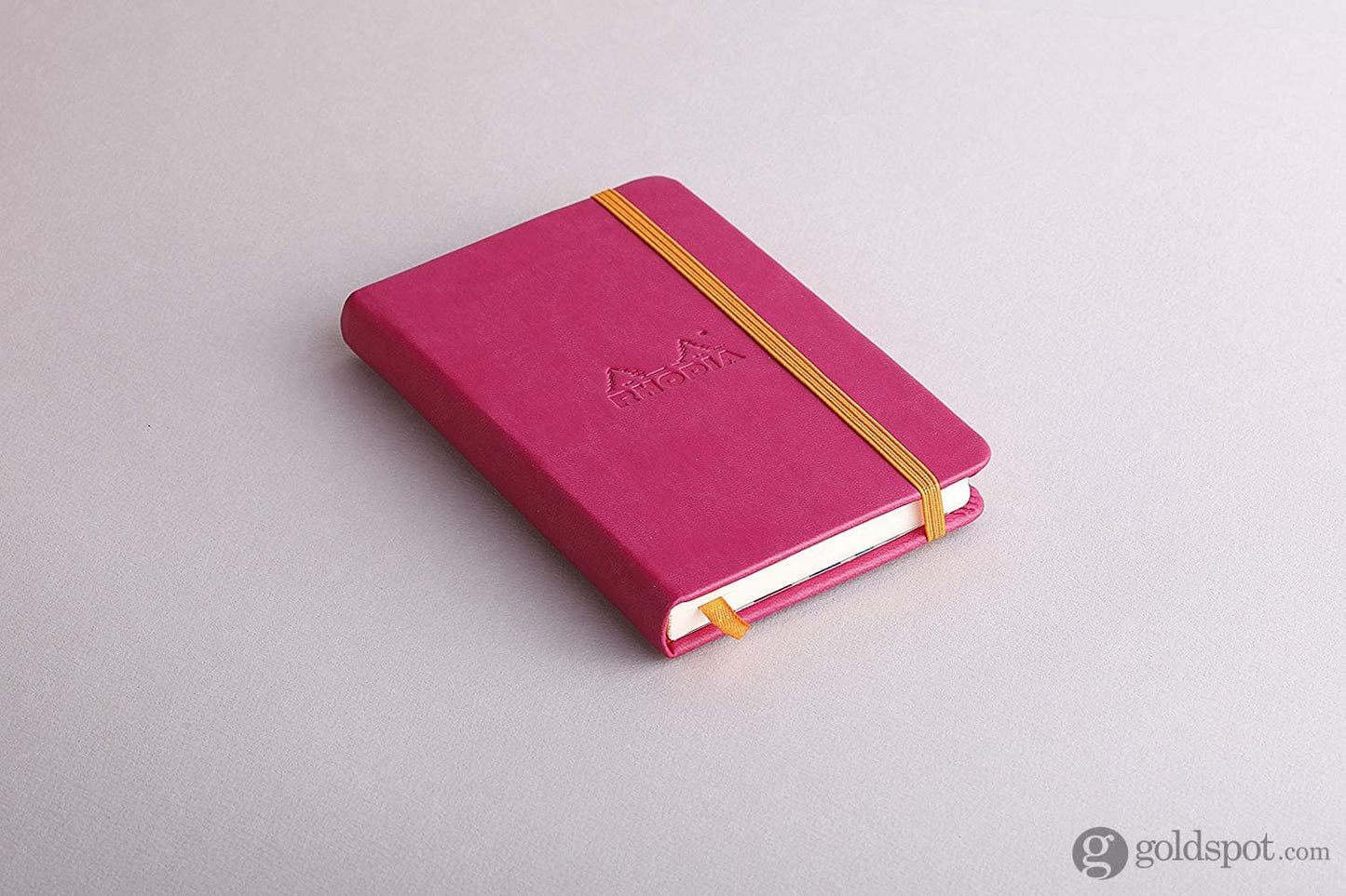 Rhodia 3.5 x 5.5 Rhodiarama Webbies Notebook in Raspberry Notebook