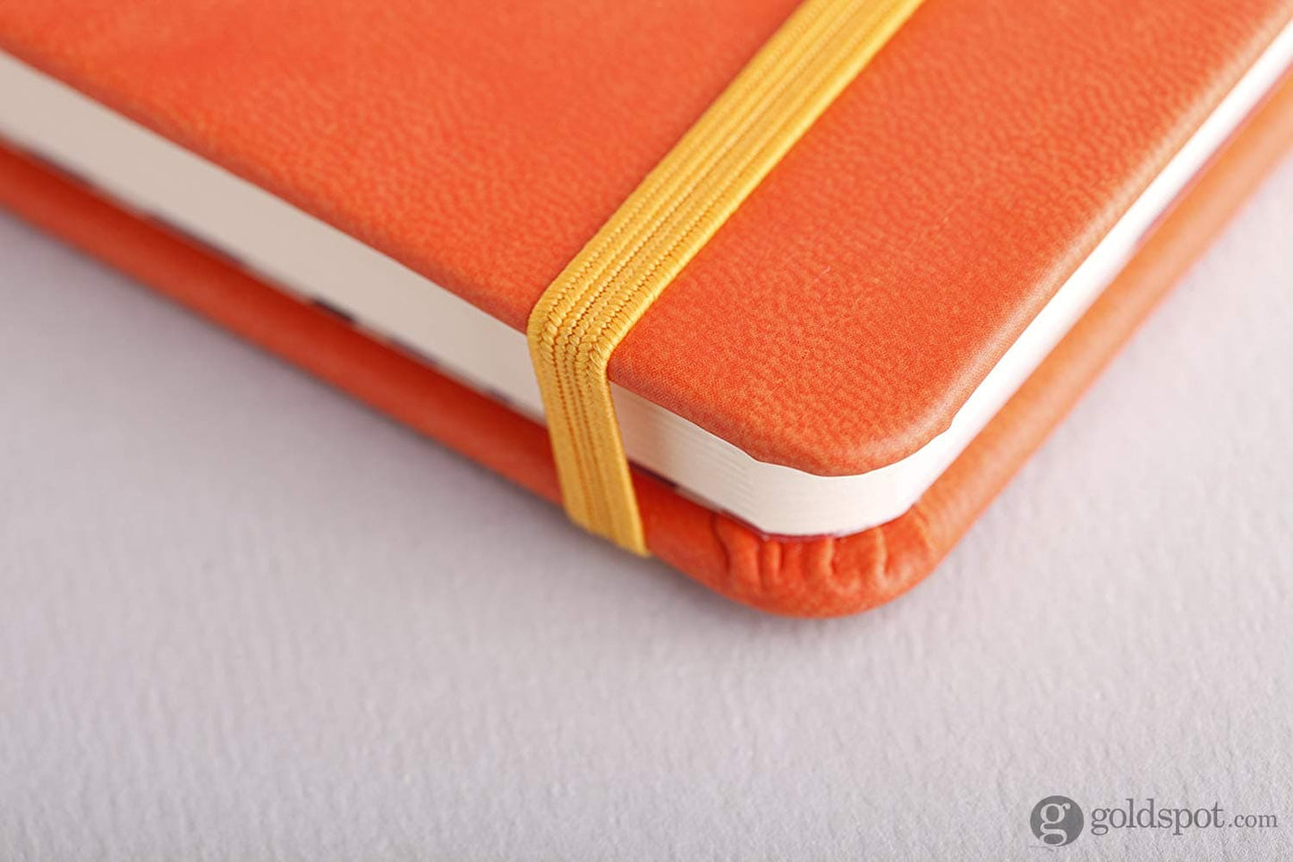 Rhodia 3.5 x 5.5 Rhodiarama Webbies Notebook in Tangerine Notebook