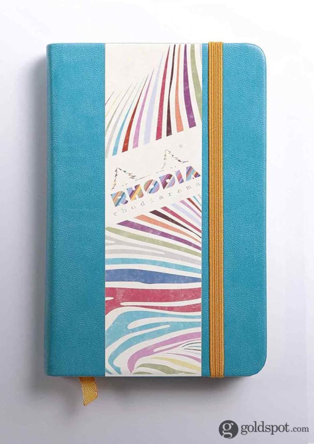 Rhodia 3.5 x 5.5 Rhodiarama Webbies Notebook in Turquoise Notebooks Journals