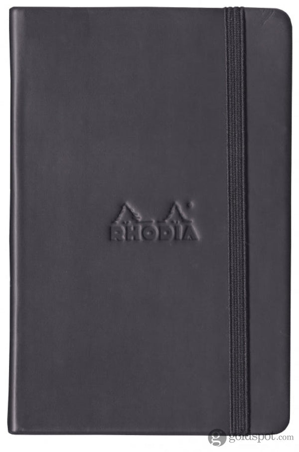 Rhodia 5.5 x 8.25 Webnotebook in Black Graph Notebooks Journals