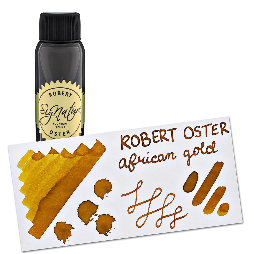 Robert Oster Bottled Ink in African Gold - 50 mL Bottled Ink