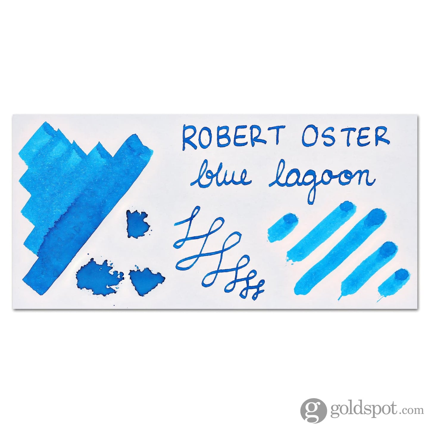 Robert Oster Bottled Ink in Blue Lagoon - 50 mL Bottled Ink