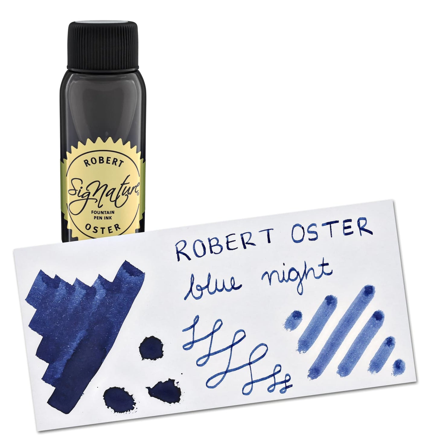 Robert Oster Bottled Ink in Blue Night - 50 mL Bottled Ink