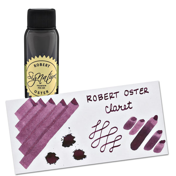 Robert Oster Bottled Ink in Claret Red - 50 mL Bottled Ink