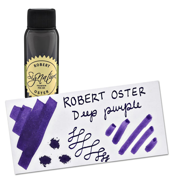 Robert Oster Bottled Ink in Deep Purple - 50 mL Bottled Ink