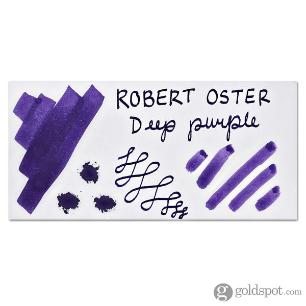 Robert Oster Bottled Ink in Deep Purple - 50 mL Bottled Ink