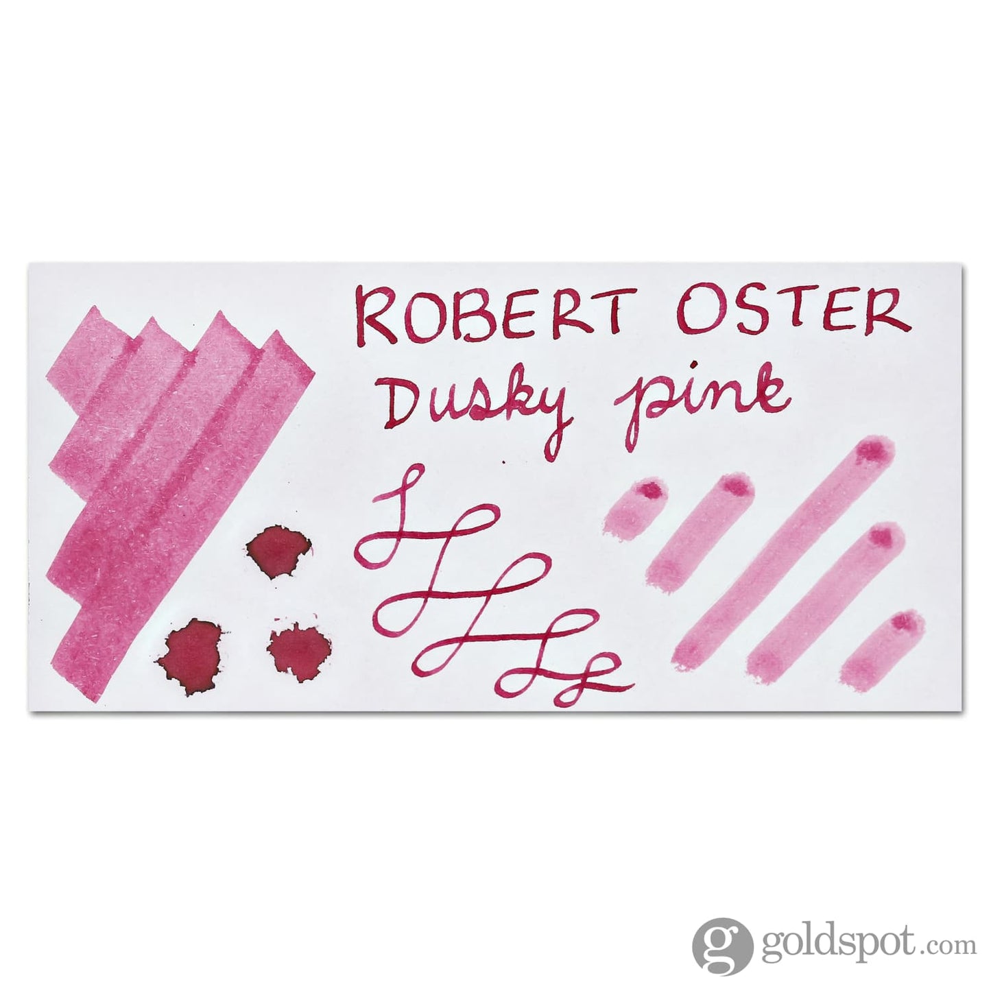 Robert Oster Bottled Ink in Dusky Pink - 50 mL Bottled Ink