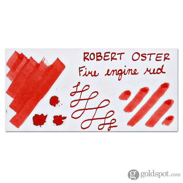 Robert Oster Bottled Ink in Fire Engine Red - 50 mL Bottled Ink
