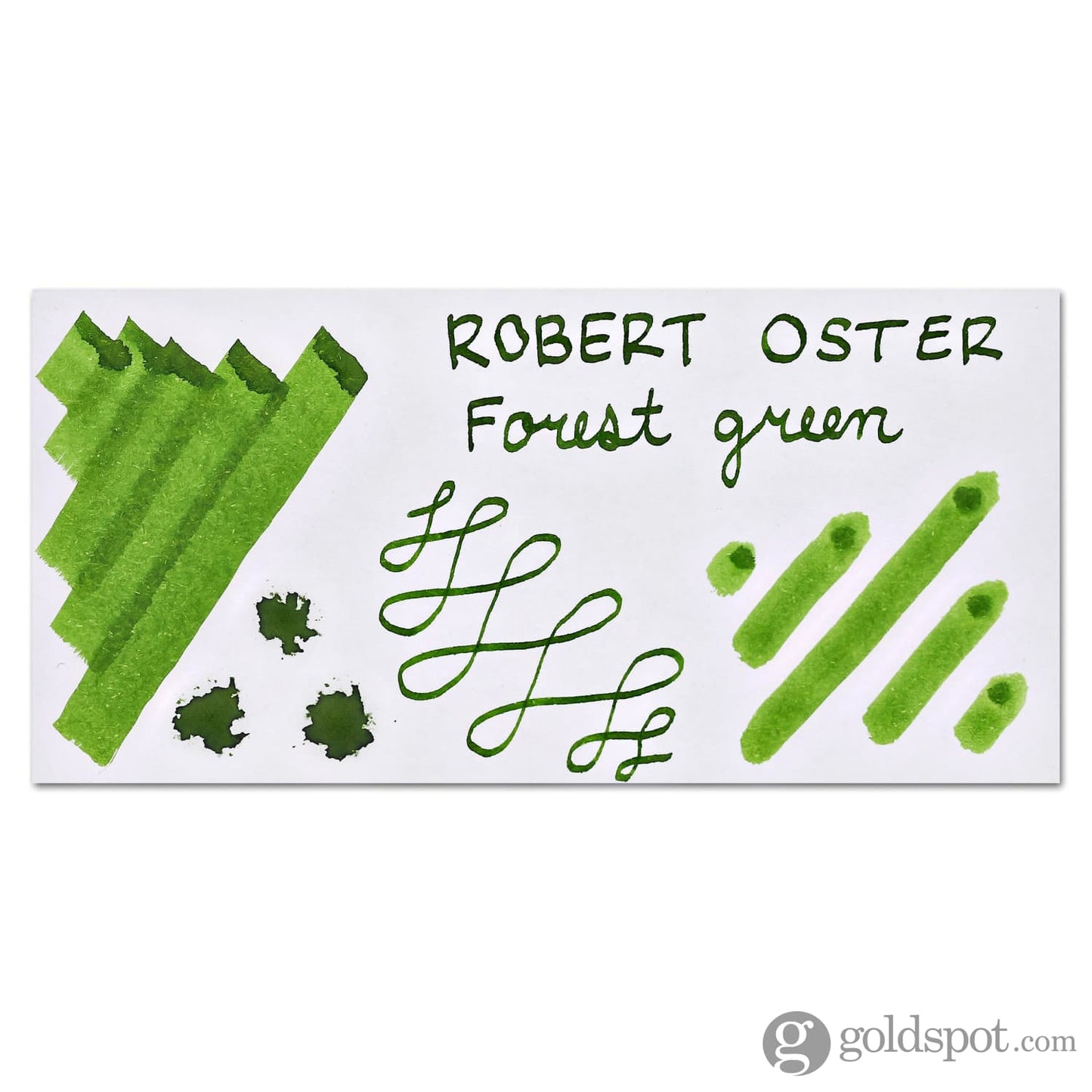 Robert Oster Bottled Ink in Forest Green - 50 mL Bottled Ink