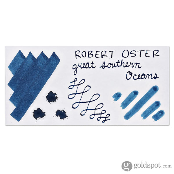 Robert Oster Bottled Ink in Great Southern Ocean Blue - 50 mL Bottled Ink