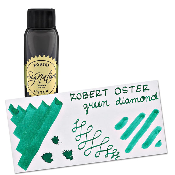 Robert Oster Bottled Ink in Green Diamond - 50 mL Bottled Ink