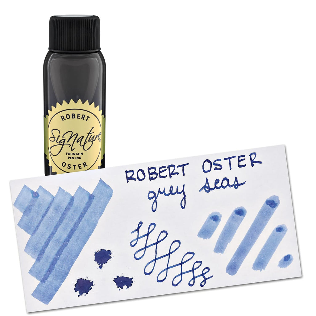 Robert Oster Bottled Ink in Grey Seas - 50 mL Bottled Ink