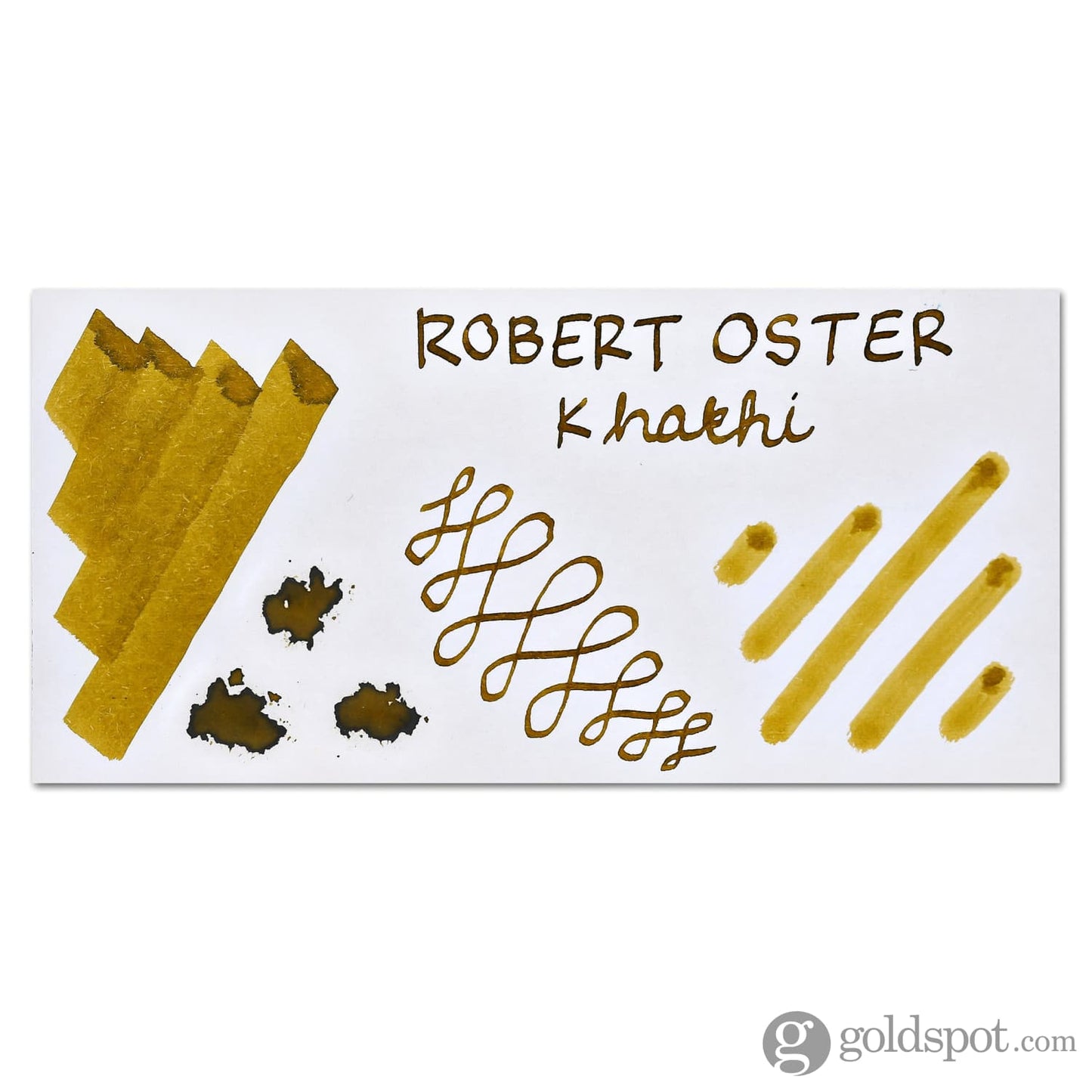 Robert Oster Bottled Ink in Khakhi (Light Brown) - 50 mL Bottled Ink