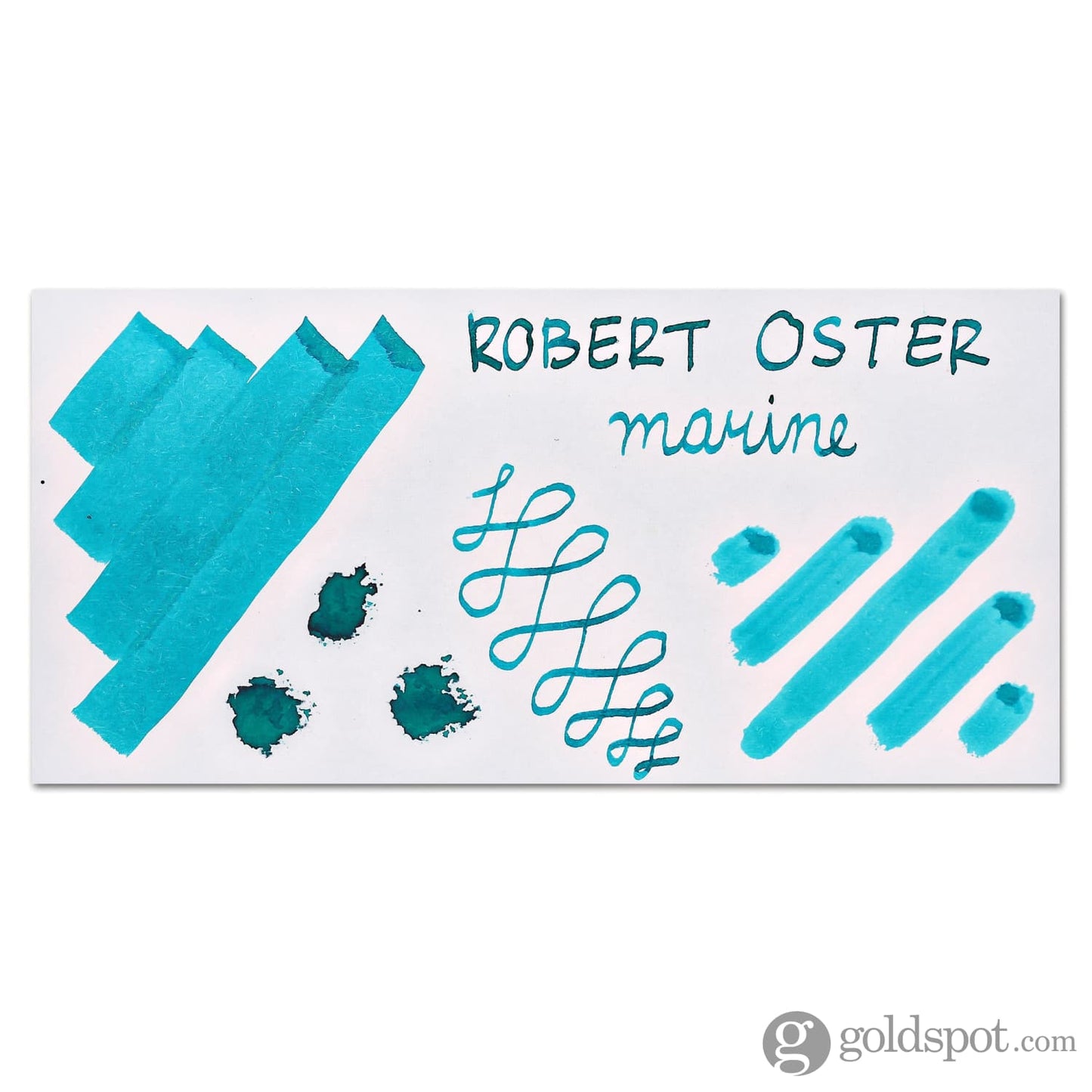 Robert Oster Bottled Ink in Marine Blue - 50 mL Bottled Ink