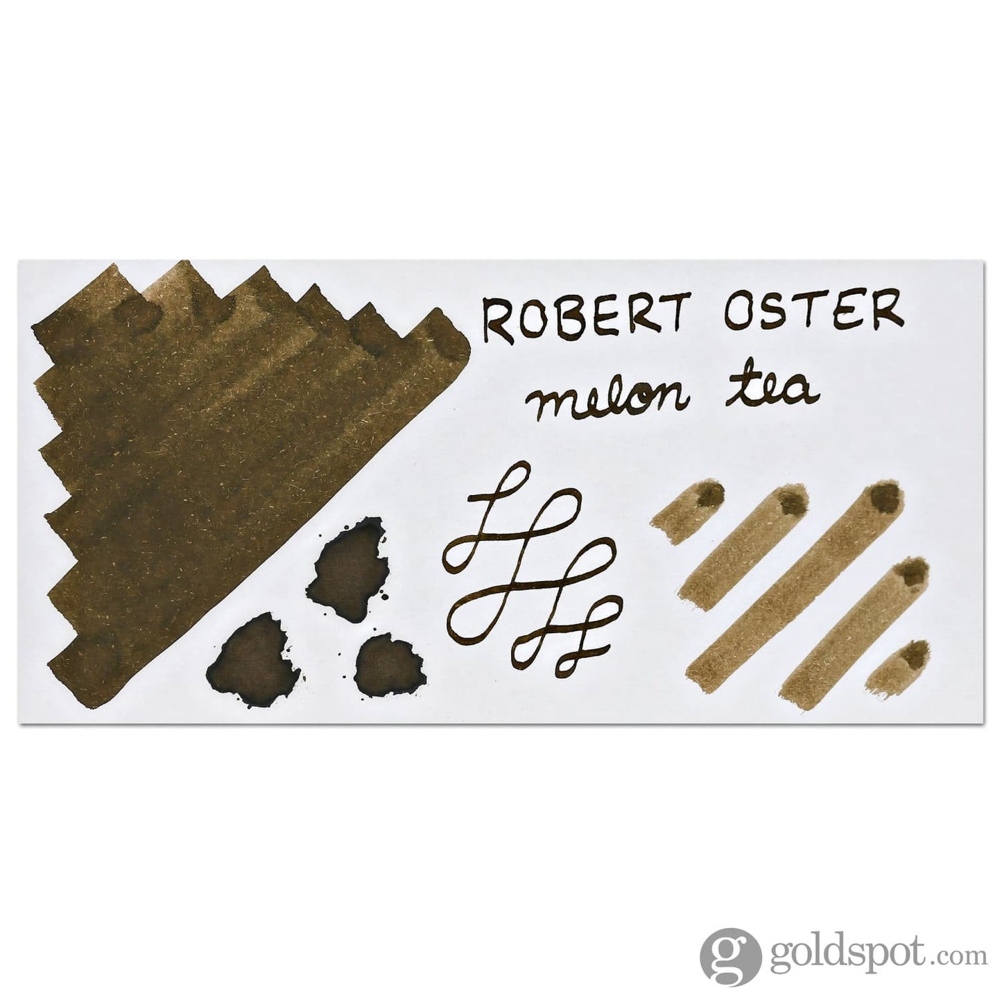 Robert Oster Bottled Ink in Melon Tea (Brown) - 50 mL Bottled Ink