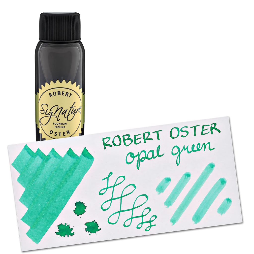 Robert Oster Bottled Ink in Opal Green - 50 mL Bottled Ink
