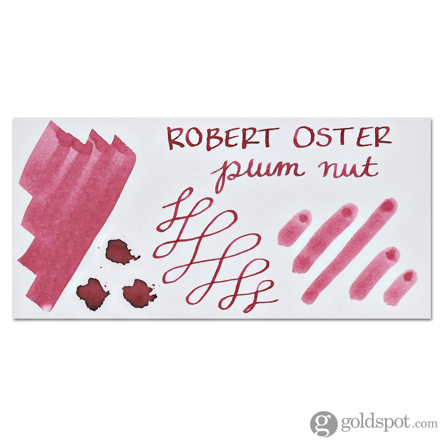 Robert Oster Bottled Ink in Plumb Nut - 50 mL Bottled Ink