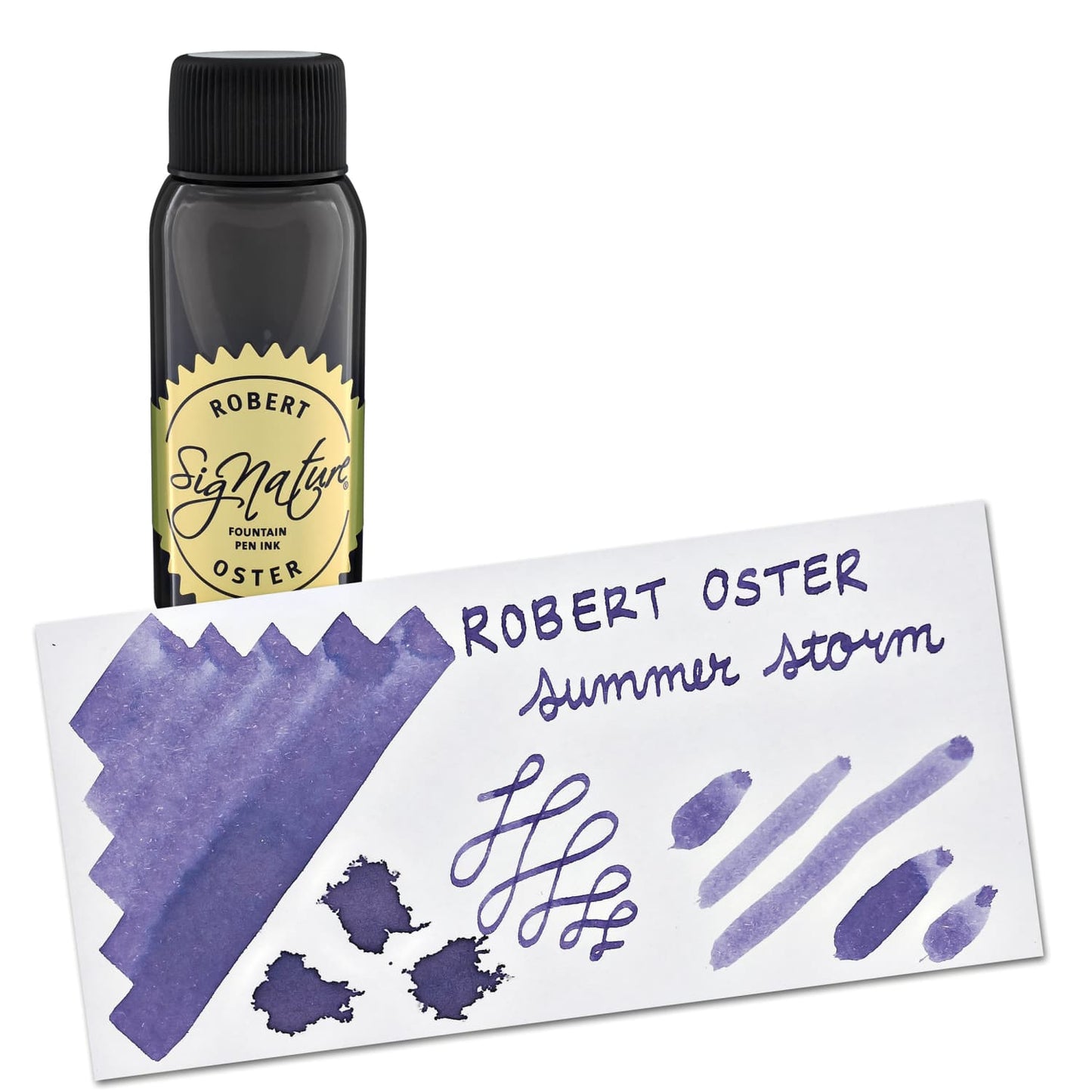 Robert Oster Bottled Ink in Summer Storm (Purple) - 50 mL Bottled Ink