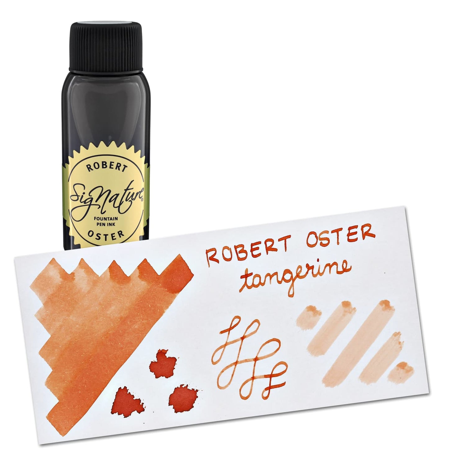 Robert Oster Bottled Ink in Tangerine Orange - 50 mL Bottled Ink