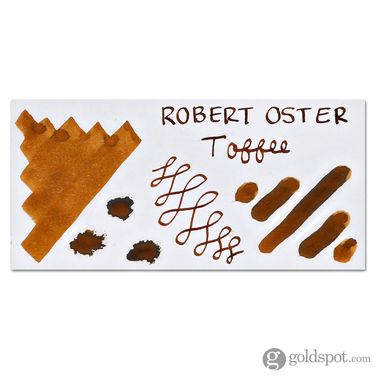 Robert Oster Bottled Ink in Toffee Brown - 50 mL Bottled Ink