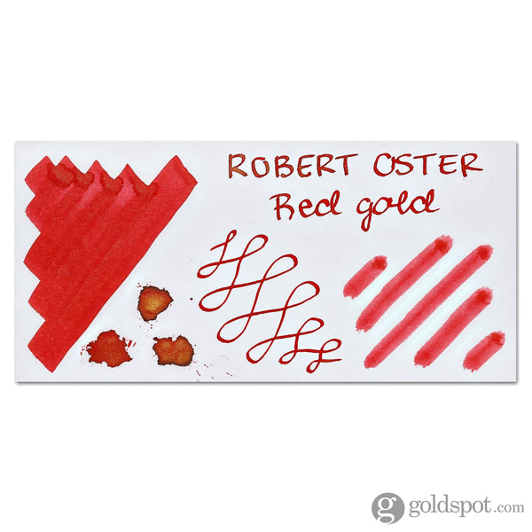 Robert Oster Shake ‘N’ Shimmy Bottled Ink in Red Gold - 50 mL Bottled Ink