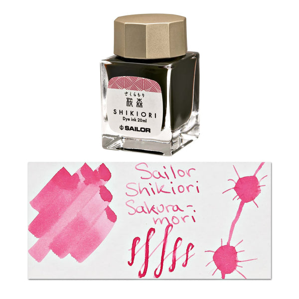 Sailor Shikiori Bottled Ink in Sakura - Mori (Cherry Blossom Pink) - 20 mL Bottled Ink