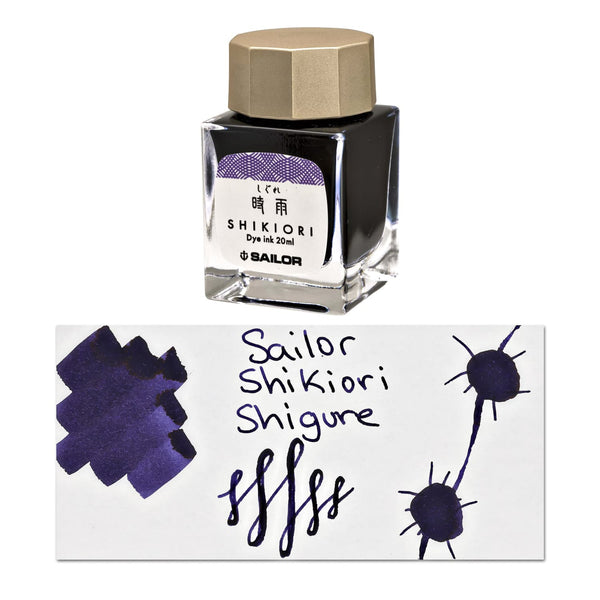 Sailor Shikiori Bottled Ink in Shigure (Rain Showers) - 20 mL Bottled Ink
