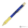 Sensa Metro Gold Ballpoint Pen in Lapis Blue Swirl Ballpoint Pens