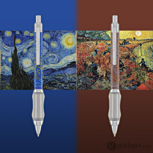 Sensa Van Gogh Ballpoint Pen in Red Vinyards Ballpoint Pens