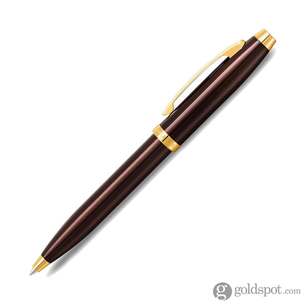 Sheaffer 100 Ballpoint Pen in Glossy Coffee Brown Ballpoint Pens