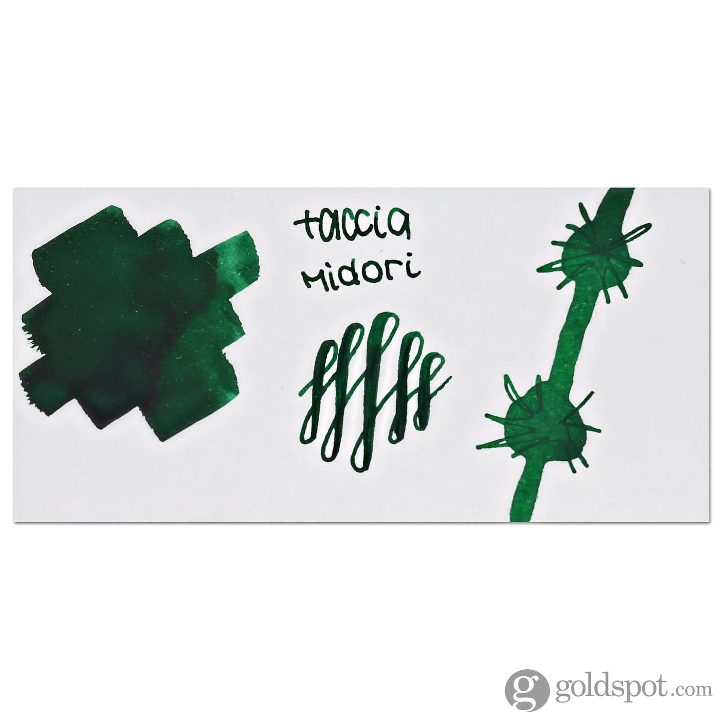 Taccia Bottled Ink in Midori Green - 40 mL Bottled Ink