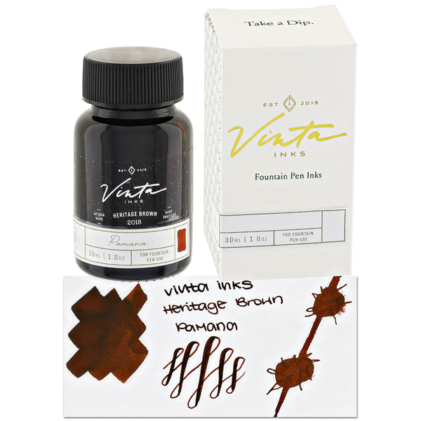 Vinta Inks 3.0 Bottled Ink in Heritage Brown [Pamana 2018] - 30mL Bottled Ink