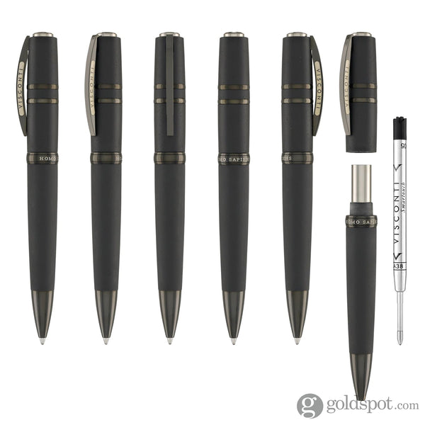 Visconti Homo Sapiens Ballpoint Pen in Dark Age - Midi Size Ballpoint Pens