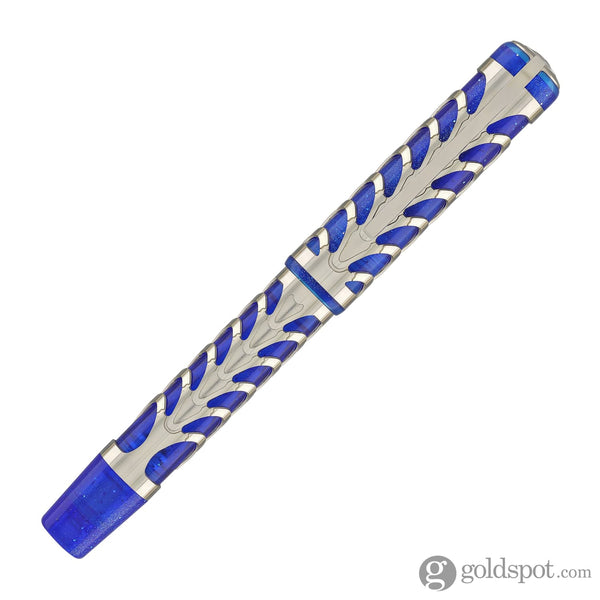 Visconti Skeleton Fountain Pen in Sapphire Blue with Palladium Trim Fountain Pen