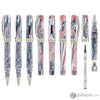Visconti Voyager Mariposa Rollerball Pen in Painted Beauty with Palladium Trim Rollerball Pen
